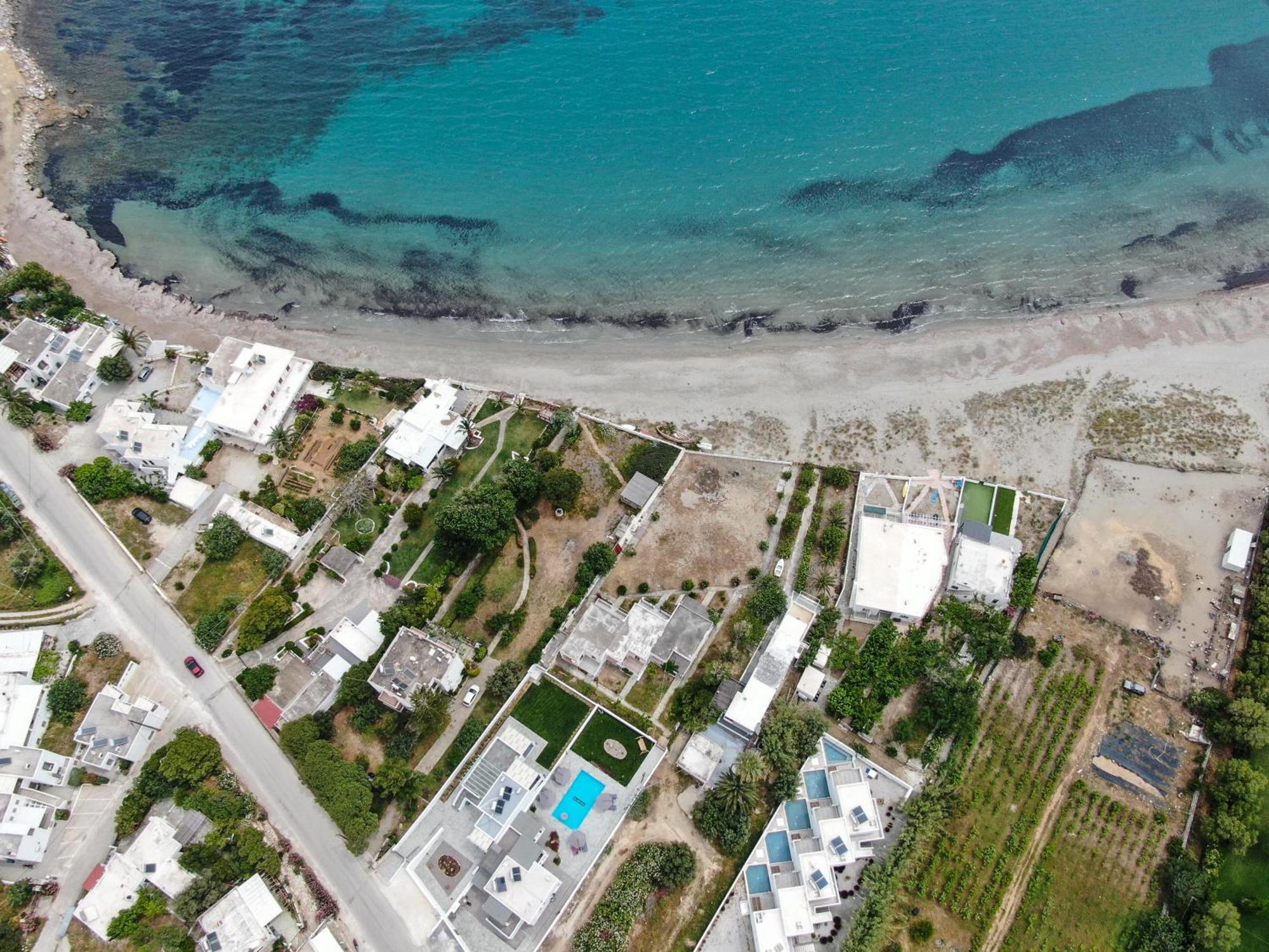 Sea And Sun Villa Kalamitsa ภายนอก รูปภาพ