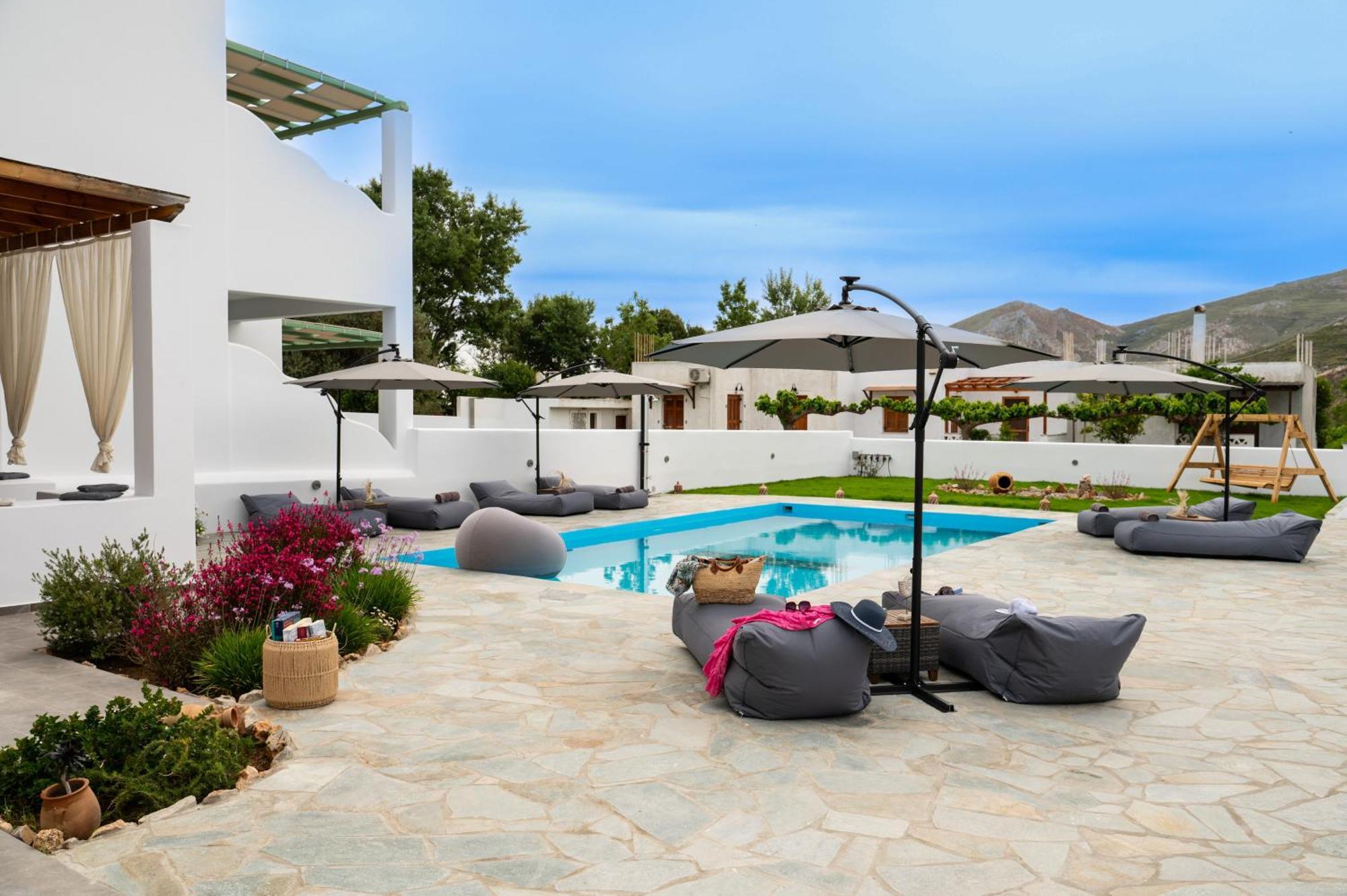 Sea And Sun Villa Kalamitsa ภายนอก รูปภาพ