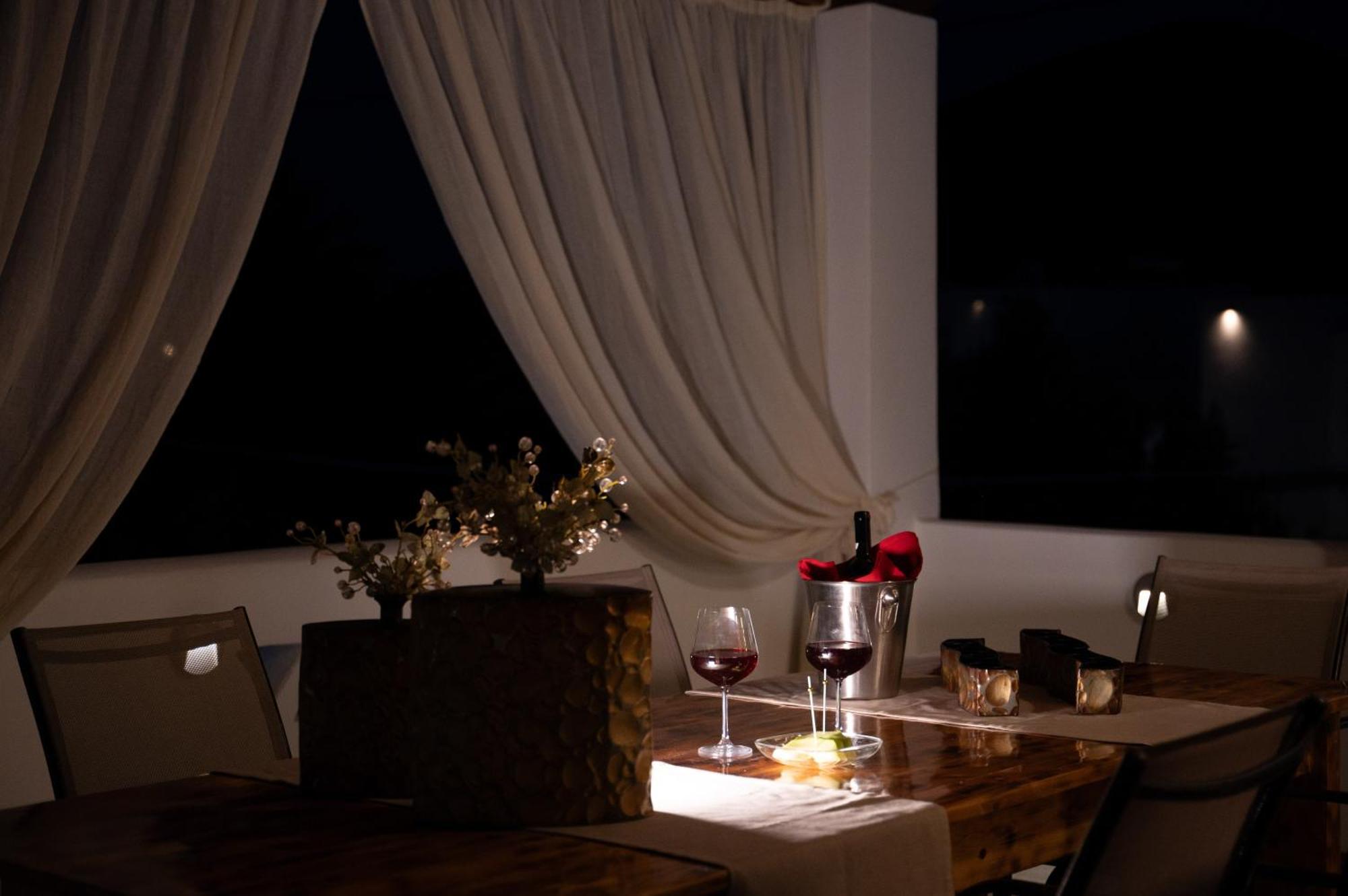 Sea And Sun Villa Kalamitsa ภายนอก รูปภาพ